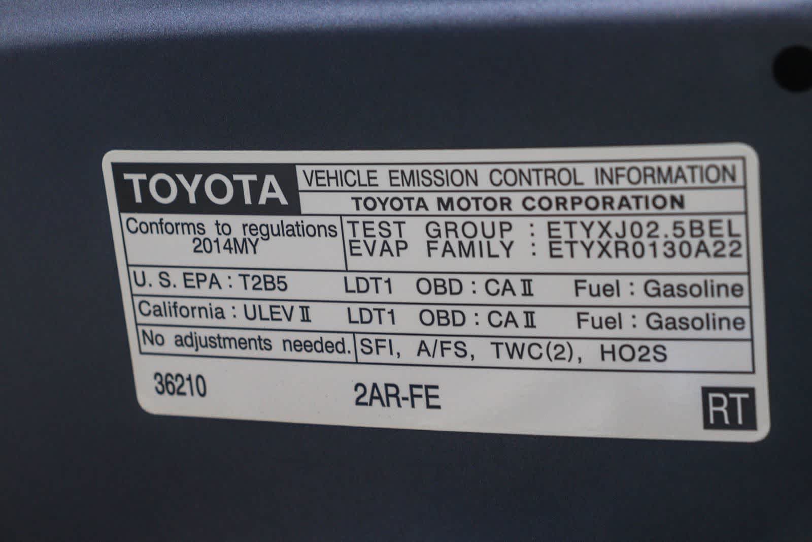 2014 Toyota RAV4 LE