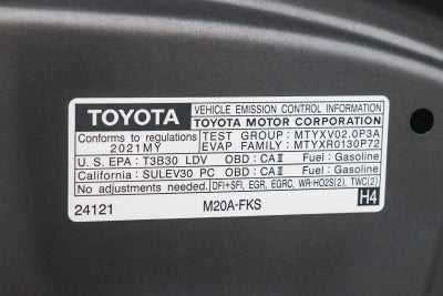 2021 Toyota Corolla Hatchback XSE