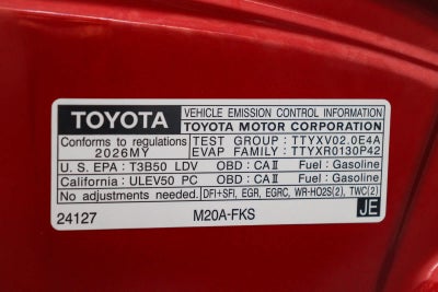 2026 Toyota Corolla Hatchback XSE
