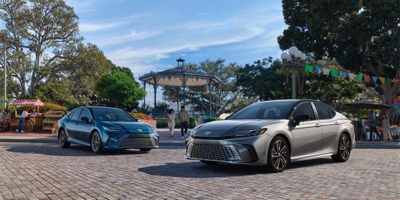 two 2025 Toyota Camry's