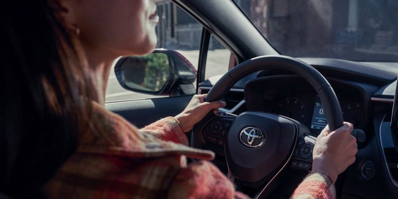 toyota corolla hybrid interior Keyes Toyota in Van Nuys CA
