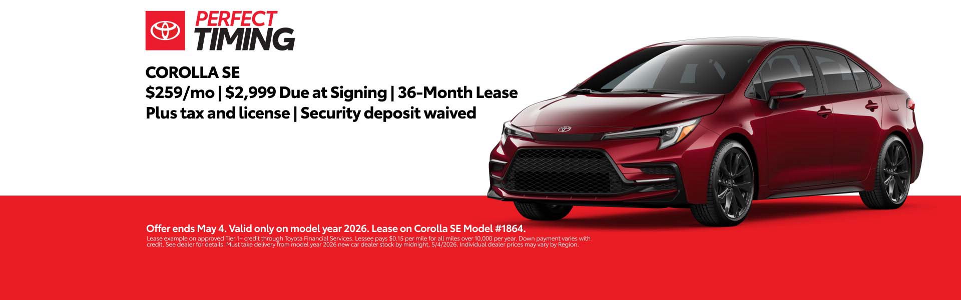 Toyota, Corolla, Lease