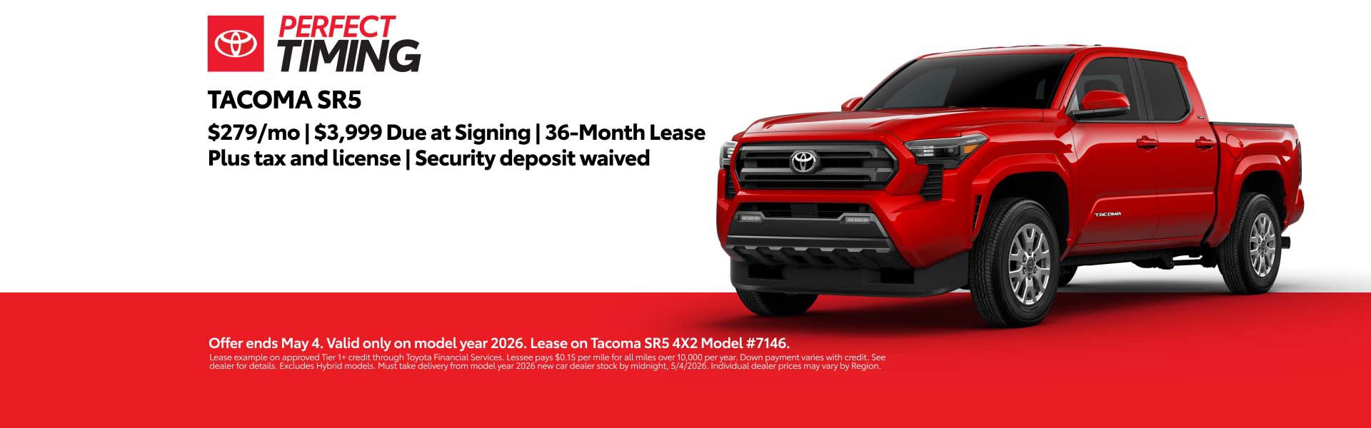 Toyota, Tacoma, Lease