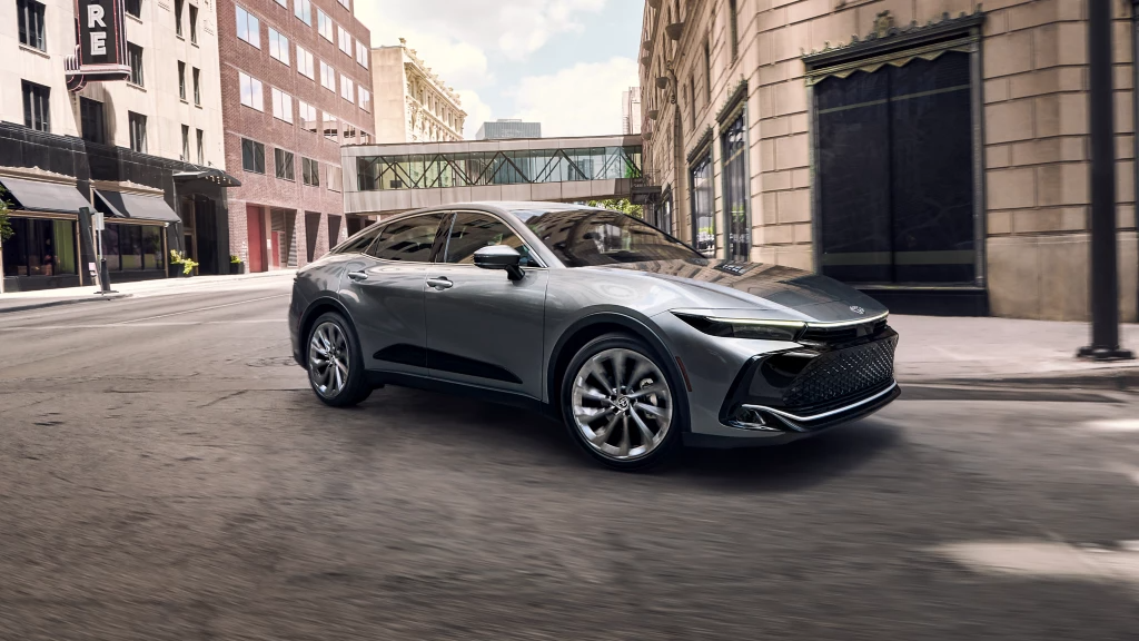 Exterior of a 2025 Toyota Crown