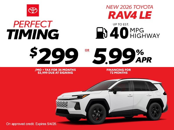 2026 RAV4 LE
