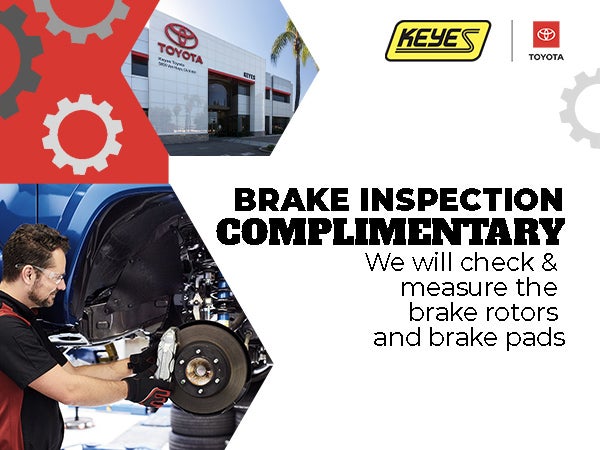 Complimentary Brake Inspection