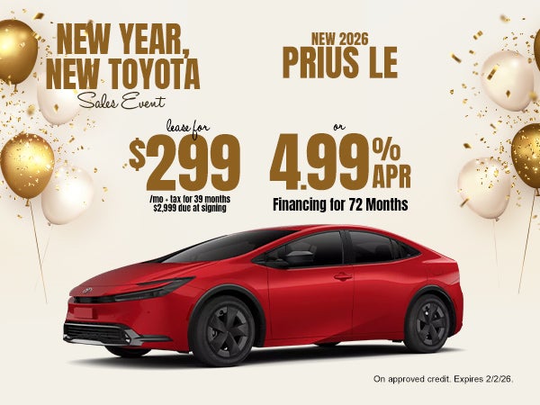 NEW 2026 Prius LE