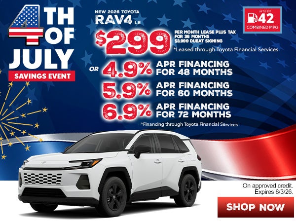 2026 RAV4 LE