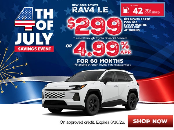 2026 RAV4 LE