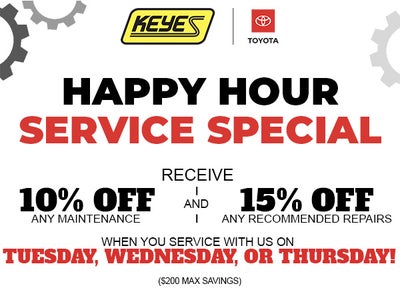 Toyota Service & Parts Specials in Van Nuys | Keyes Toyota
